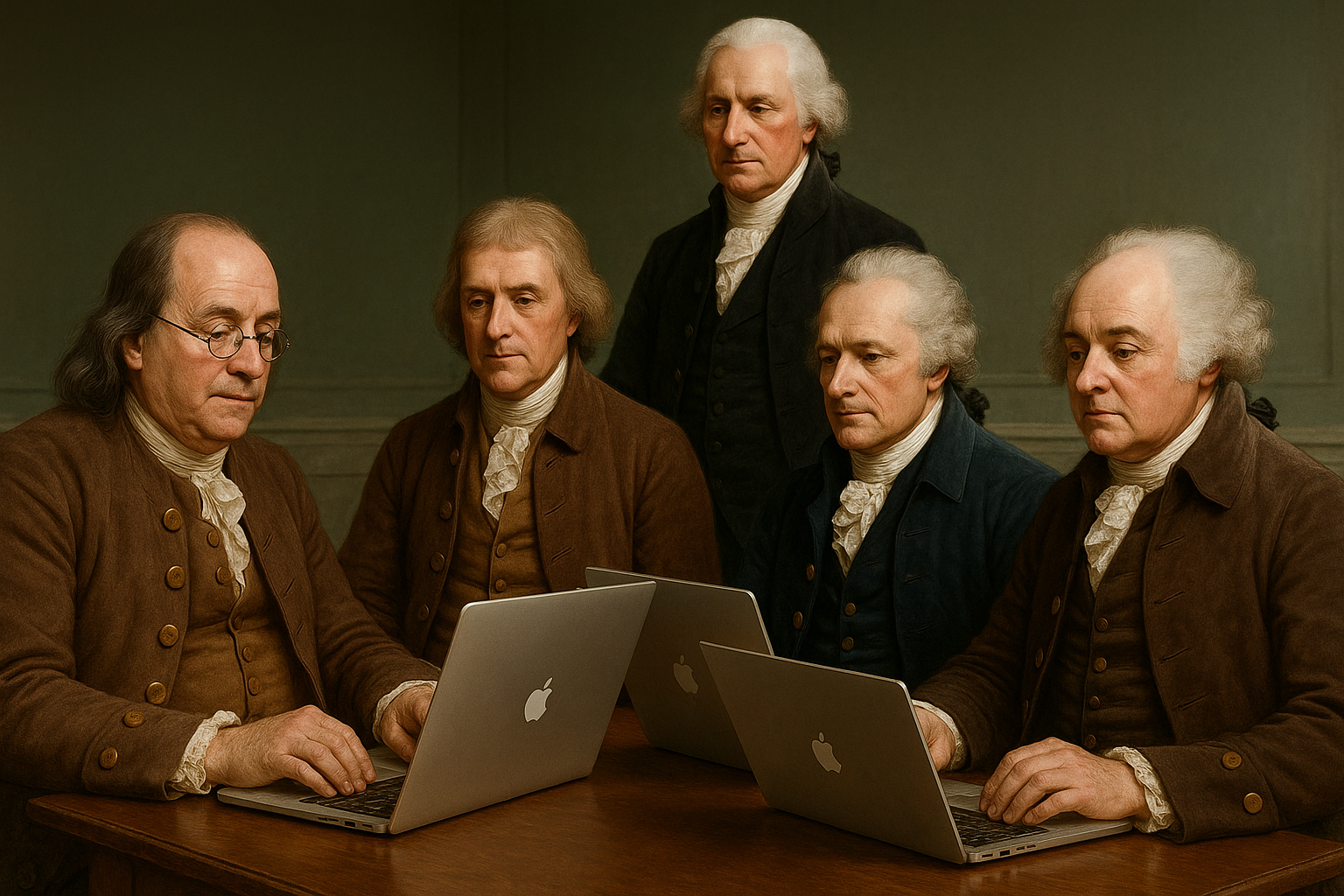 If the Declaration of Independence had a Docusign