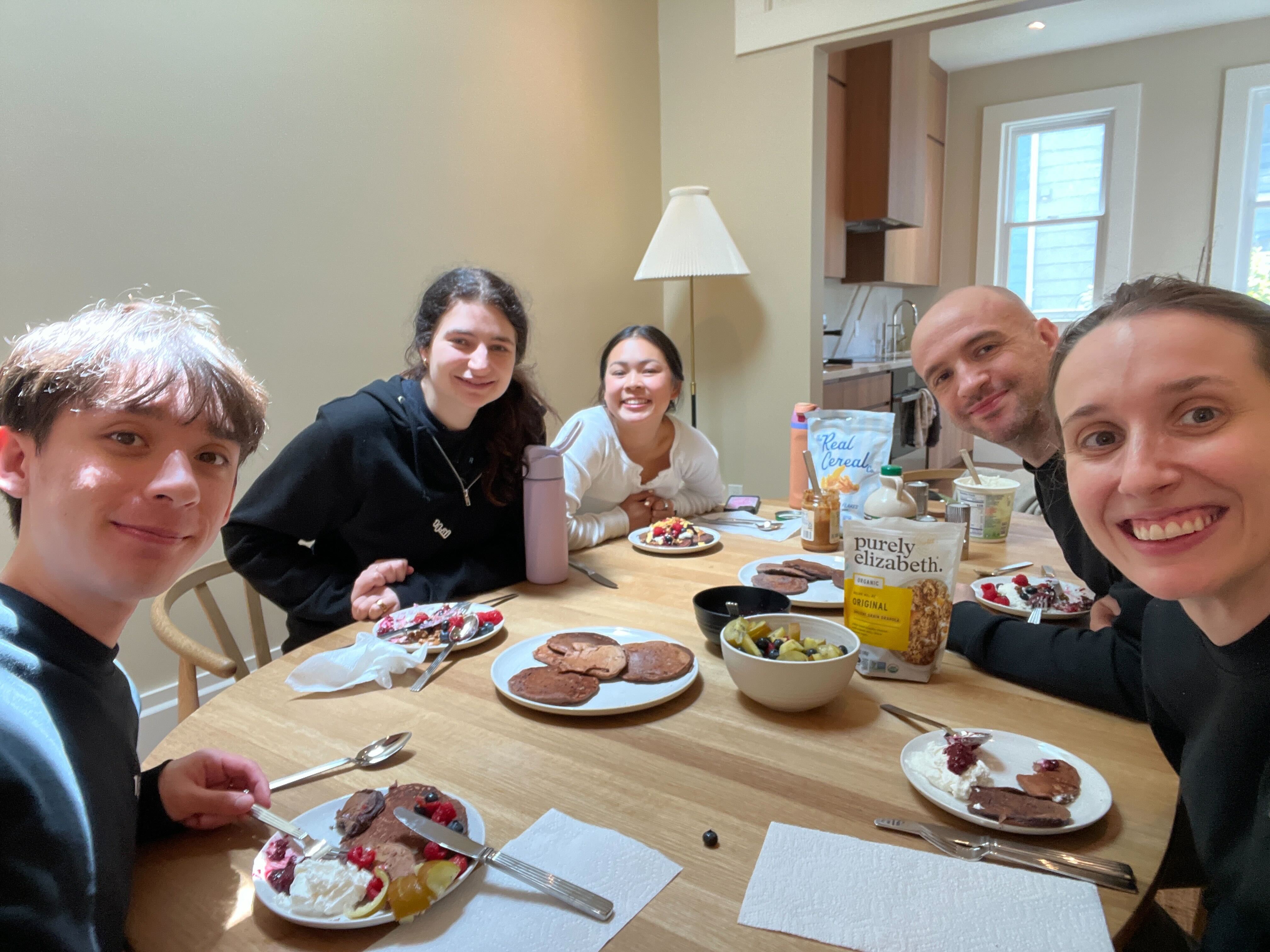 On Fridays, we eat pancakes (with seamoss)