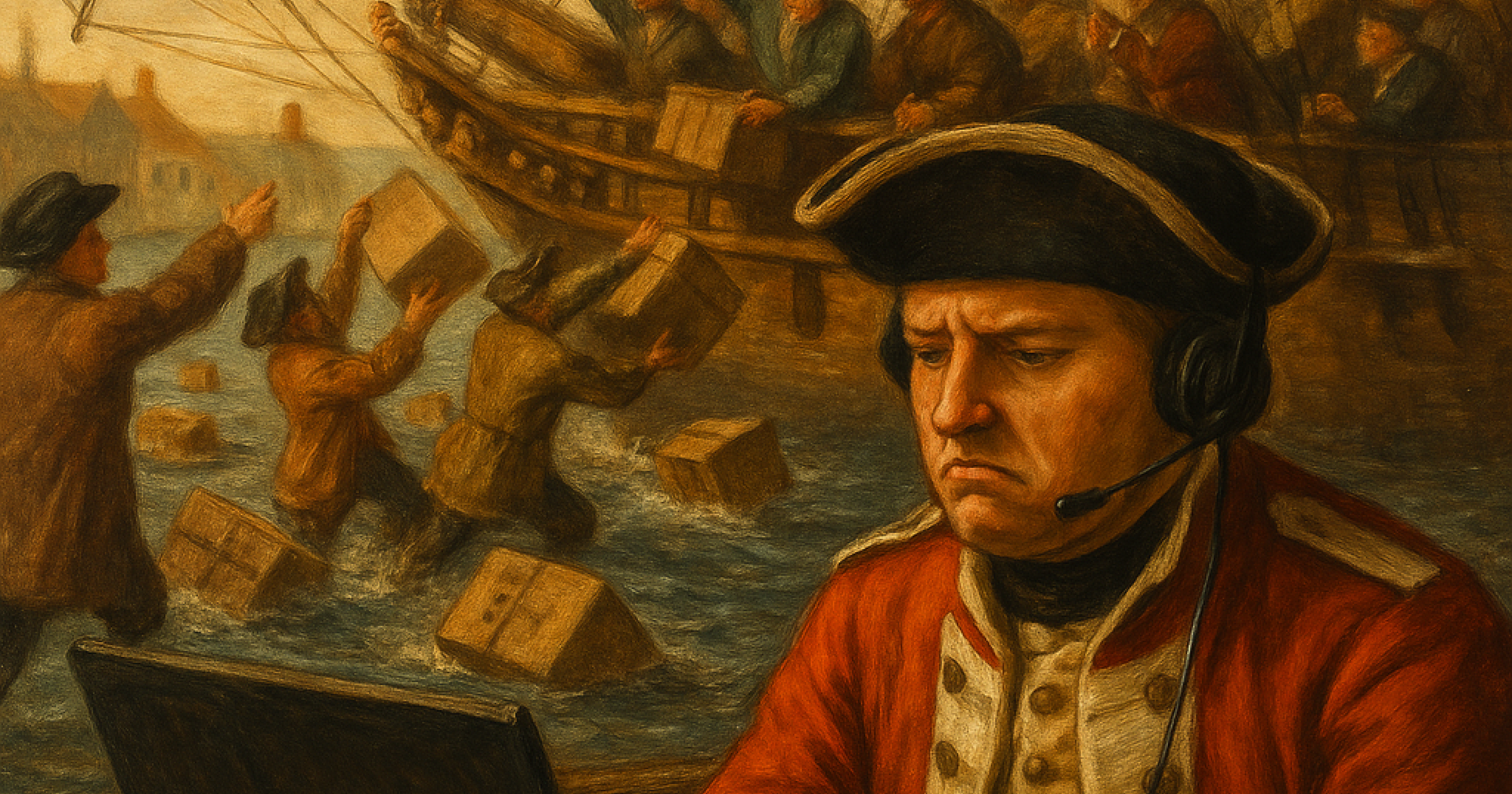 If the Boston Tea Party had customer support