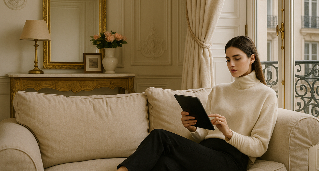 Healthcare professional supporting a patient virtually